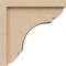 Ekena Millwork 6"W x 12"D x 12"H Classic Bryant Rough Cedar Woodgrain TimberThane Corbel, Primed Tan CORUR06X12X12BRYRCPR - alternate 6